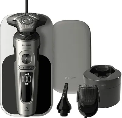 Produktbild von Philips Shaver S9000 Prestige SP9883/35 Elektrischer Nass- und Trockenrasierer mit SkinIQ (SP9883/35)