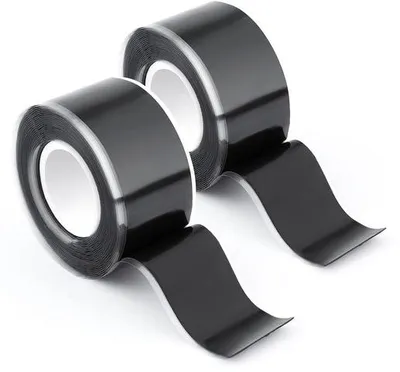 Immagine prodotto di Nastro in silicone antiscivolo per protezioni del polso - 2,5 cm x 3 m - Adesivo - Ideale per fitness, ginnastica e attrezzature sportive