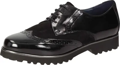 Produktbild von Sioux Meredith-703-H Halbschuhe in Übergrößen Schwarz64330 große Damenschuhe, Größe:41