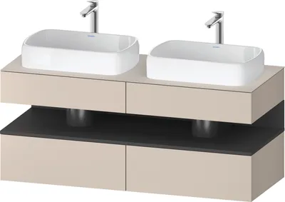 Produktbild von DURAVIT QA4767049830000 QTG KWTU WH Ek. 1400x550x600 Tp. Smt