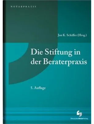 Obrázok produktu pre Die Stiftung in Beratung und Praxis