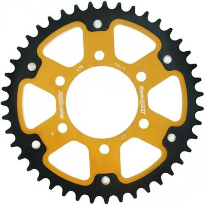Immagine prodotto di Supersprox Stealth Rst Nero Oro 478 Passo 520 - Z 43 Denti Gold