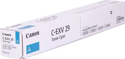 Immagine prodotto di Canon C-EXV 29 - Ciano - originale - Tonerpatrone - per imageRUNNER ADVANCE C5030, C5030i, C5035, C5035i, C5035i EQ80, C5
