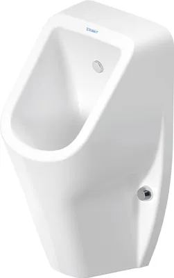 Immagine prodotto di Duravit D-Code urinoir, rimless, arrivée à larrière, 305x290x565mm, 0829300000, 0829300000