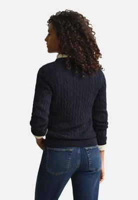 Image de Gant pull-over tricoté col R