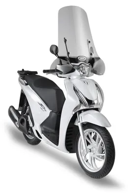 Produktbild von GiVi Windschild transparent, 440 mm hoch, 715 mm breit mit ABE