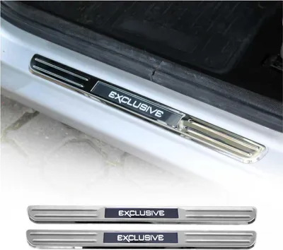 Immagine prodotto di 2x modanature per soglie delle porte Esclusivo per Citroen Berlingo 2008-2025 cromo