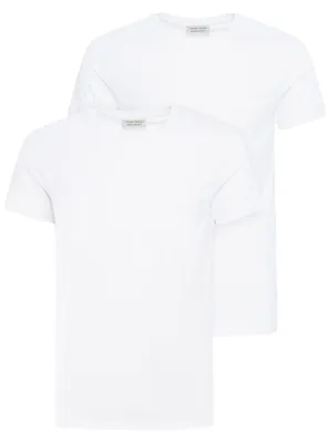 Produktbild von Casual Friday CFLINCOLN Herren T-Shirt kurzarm Shirt 2er Pack Baumwollmischung Slim Fit