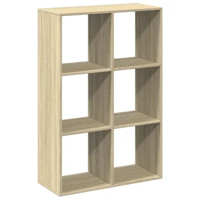 Produktbild von vidaXL Raumteiler-Bücherregal Sonoma-Eiche 69,5x29x103,5 cm