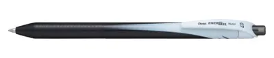 Image de Pentel Energel Slim BL437 Stylo Roller à Clic 0,7 Mm Noir Value Pack 20+4