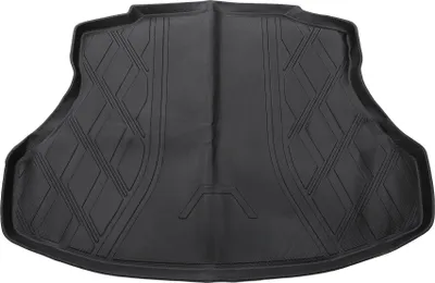 Produktbild von Flache Laderaumwanne Kofferraummatte Kofferraum Gepäck Kofferraumwanne Diamantmuster für Honda Civic 2012-2015 rutschfest