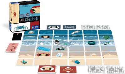 Produktbild von Marsch der Krabben – Brettspiel mit zehn weiteren Abenteuern, Krabben laufen nur geradeaus