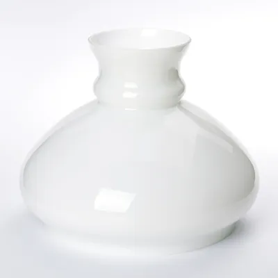 Immagine prodotto di Paralume Vesta per lampade Ø 235 mm, altezza 160 mm, paralume in vetro per lampade a paraffina, lanterne, luci, vetro opalino, bianco
