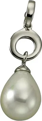 Produktbild von KISMA Schmuck Anhänger Perle weiß für Ketten Silber 925 D2KIH0114-020