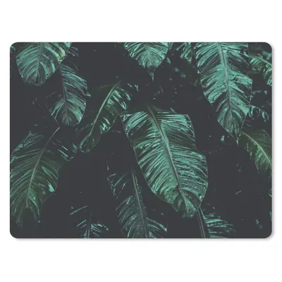 Produktbild von MuchoWow® Mauspad Mousepad Dschungel - Palme - Blätter - Tropisch 40x30 cm - Mousepads - Maus Mat - Pad - Mausunterlage - Anti Rutsch