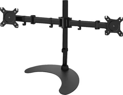 Produktbild von Techly Schreibtischhalterung 2LCD TV 13"-27" mit Standfuß