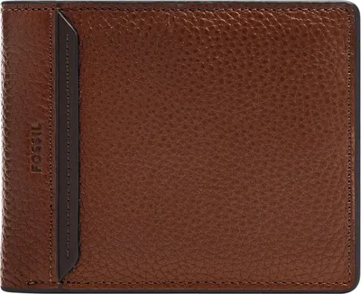 Image de FOSSIL porte-monnaie Huntington Bifold With Flip ID Medium Brown brun