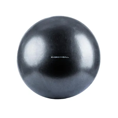 Produktbild von RYZR GYMBALL 65 cm – Gymnastikball, Sitzball, Trainingsball, Büro & Schwangerschaft – Anti-Burst, rutschfest, vielseitig für Pilates, Yoga, Core-Train