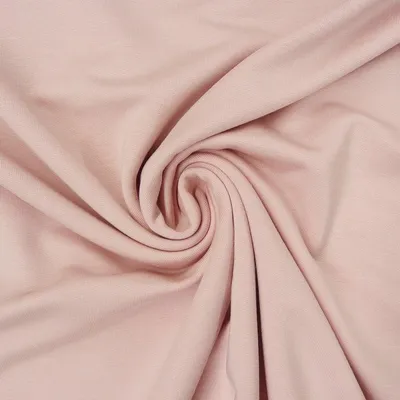 Produktbild von Bekleidungsstoff Meterware elastisch Modal einfarbig rosa