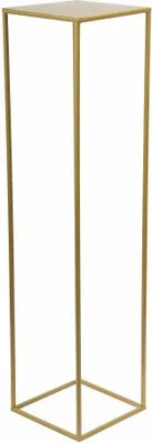 Obrázok produktu pre HowHomely Zlatý moderný stojaci kvetinový záhon 100 cm
