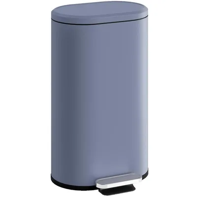 Produktbild von Mülleimer – Küchenmülleimer – Fußpedal-Mülleimer – Herausnehmbarer Kunststoffeimer – Mit Soft-Close-Deckel – 36,5 x 31 x 61 cm – Grau