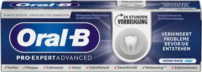 Produktbild von Oral-B Pro Expert Advanced Zahnpasta Mint 75ml Karies Schutz Fluorid