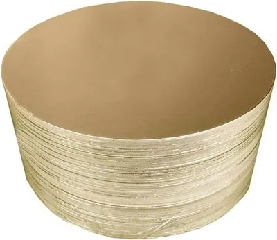 Zdjęcie produktu dla podkład złoty 100szt. okrągły 18cm | 92-82