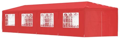 Immagine prodotto di Tenda Party 1200 x 300 x 255 cm Rosso PE e Acciaio