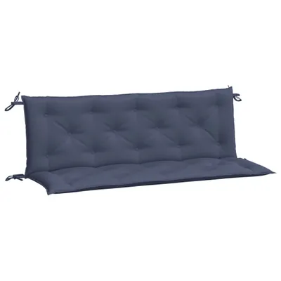 Zdjęcie produktu dla vidaXL Poduszki na ławkę ogrodową 2 szt. Granatowy materiał 150x50x7 cm Oxford