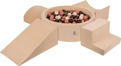 Produktbild von KiddyMoon Spielplatz Velvet Schaumstoff PPZP-OK30V-115