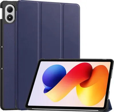Immagine prodotto di Per Xiaomi Redmi Pad 2 Pro 12.1" 3folt Wake UP Smart Cover Custodia Sleeve D- Blue