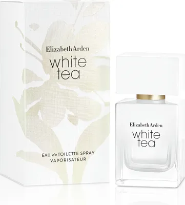 Zdjęcie produktu dla Elizabeth Arden White Tea, Kobiety, 30 ml, Butelka jednorazowa, Szałwia muszkatołowa, Mandarynka, Morski, Irys, Kumpel, Różowy, Herbata, Ambrette, Piżmo, Tonkowiec wonny, Drewniany