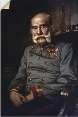 Produktbild von ARTland Wandbild, selbstklebend Franz Joseph I., 1915 Größe: 20x30 cm