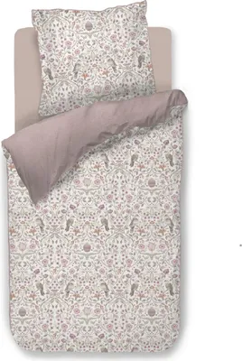 Produktbild von Pip Studio Perkal-Bettwäsche-Garnitur Garden of Dove Farbe Off-White Größe 200x200+2x80x80