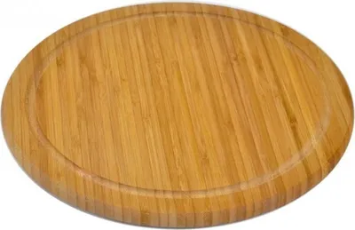 Image de Planche à découper en bambou D=30 cm