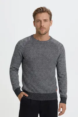 Produktbild von Blend BHGandolf Herren Strickpullover Feinstrick Pullover mit Rundhalsausschnitt 100% Baumwolle Regular fit, KI-generiertes Bild