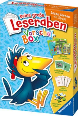 A product box for a children's educational game.