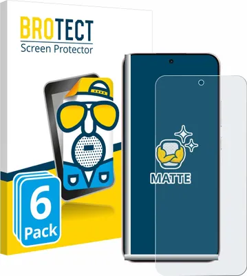 Produktbild von 6x BROTECT Schutzfolie für Oppo Reno 14 Displayschutz Displayschutzfolie Folie Matt Entspiegelungsfolie