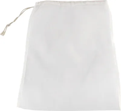 Imagen del producto de Bolsa de filtro para vino de grado alimenticio, con malla de 100, reutilizable, para elaboración casera de cerveza (20 x 30 cm)