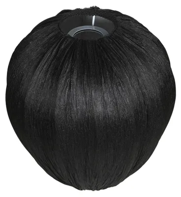 Obrázek produktu pro Mexlite - stínidlo - Lampenkappen - černá - len - Ø 25cm - E27 - K2011NS