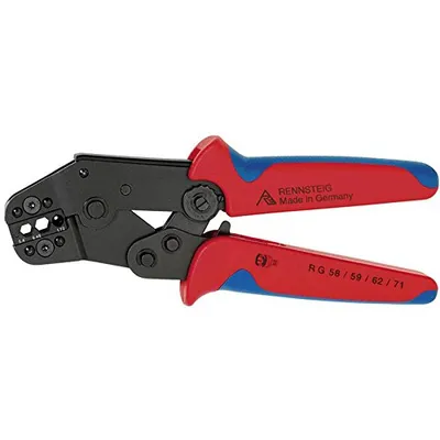 Obrázek produktu pro RENNSTEIG krimpovací kleště Izolovaná kabelová oka, kabelové konektory 0,1 až 1 mm² Rennsteig Werkzeuge PEW8.63