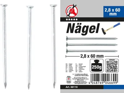 Image de Assortiment de clous | 250 g | 2,8 x 60 mm