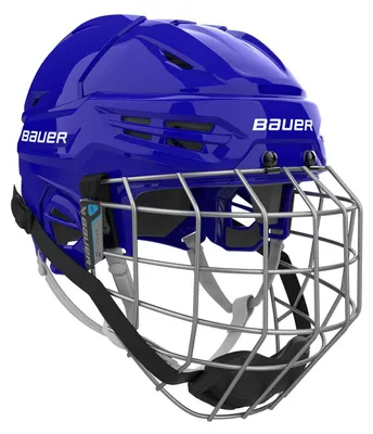 Productafbeelding van Helm Bauer Combo (met kooi) RE-AKT 55, blauw, maat S