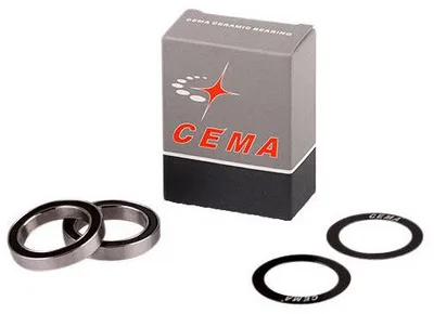 Produktbild von Cema Lagersatz für Interlock 86386 Sram Dub Stahl schwarz