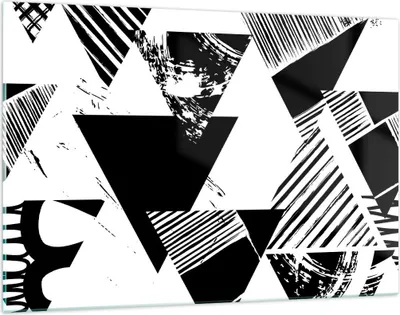 Produktbild von Bilder auf glas - Abstraktion modern - 120x80cm - Glasbilder - Wandbilder - Kunstdruck - zum Aufhängen bereit - Wanddekoration aus Glas - Glas Bilder - Wandbild auf Glas - Einteilig - GAA120x80-3882