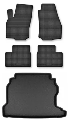 Obrázek produktu pro Vaničkové autokoberce + vana kufru pro: Opel Astra G 1998-2009 kupé 5 ks