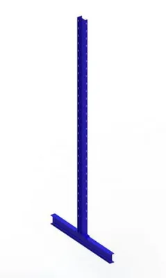 Produktbild von KR Ständer IPE 120 doppelseitig 3000 x 500 RAL 5010 kpl. Enzianblau multistrong L