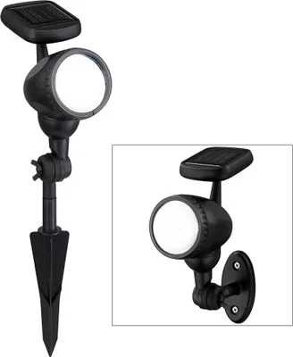 Produktbild von LED Steckleuchte, IP44, beweglich, Erdspieß, H 17cm