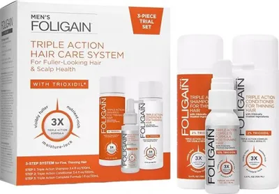 Zdjęcie produktu dla Foligain - Men Triple Action Set