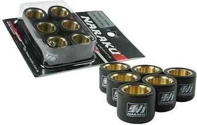 Obrázok produktu pre Naraku variátorové valčeky závažia variátora HD 23x18mm 19g - NK923.190 | Tuning a náhradné diely pre skútre